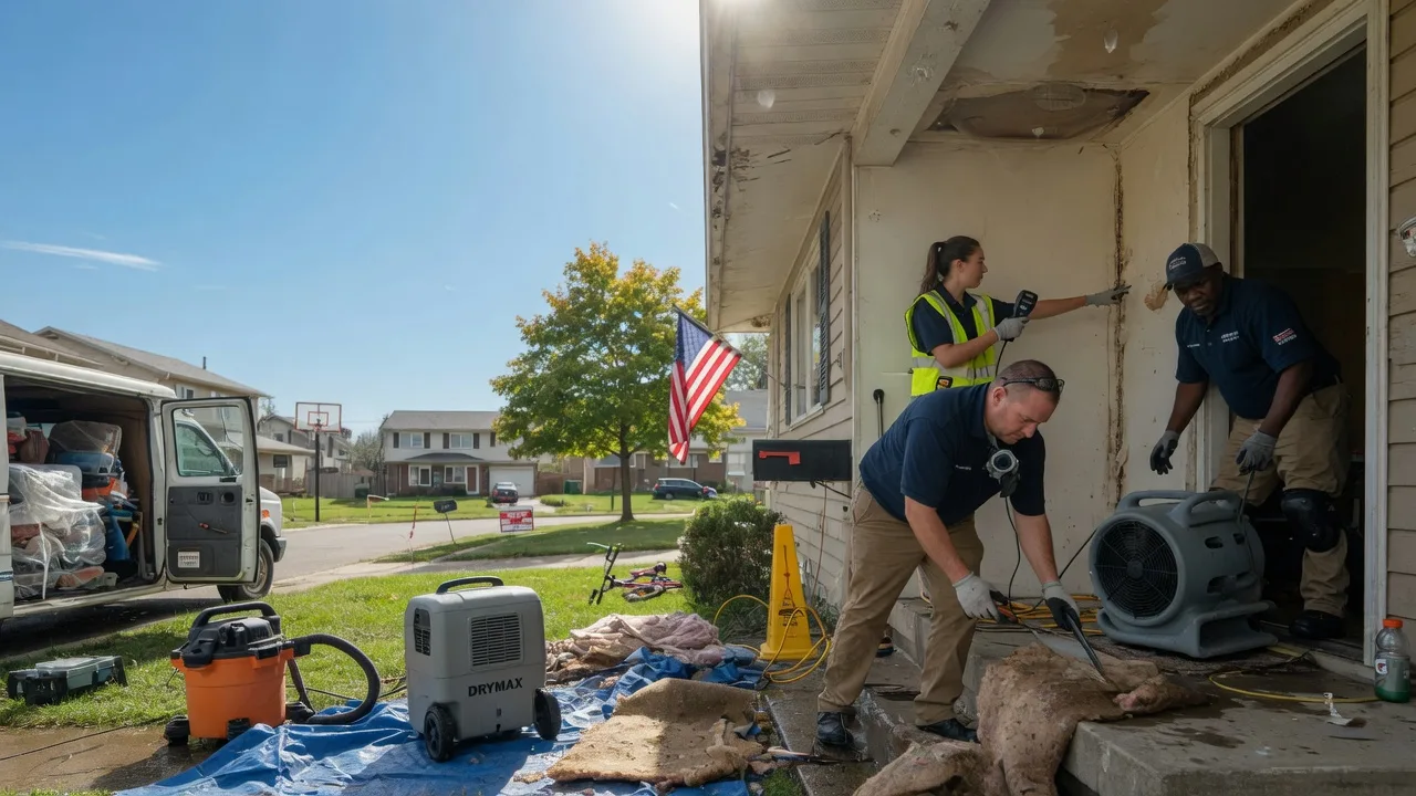 Water Damage Restoration in Mexico, IN near me
